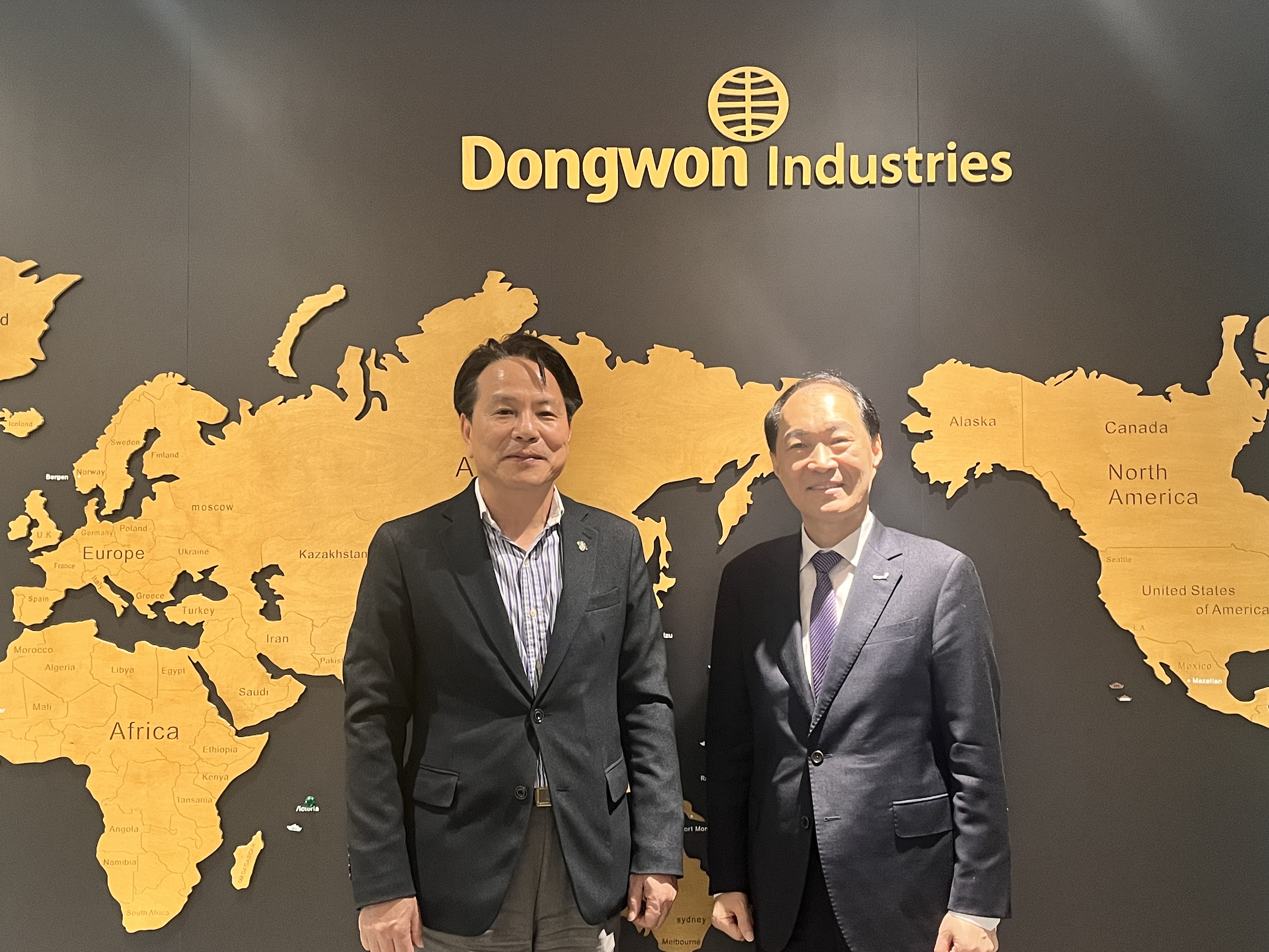 Meeting with the CEO of Dongwon Industries